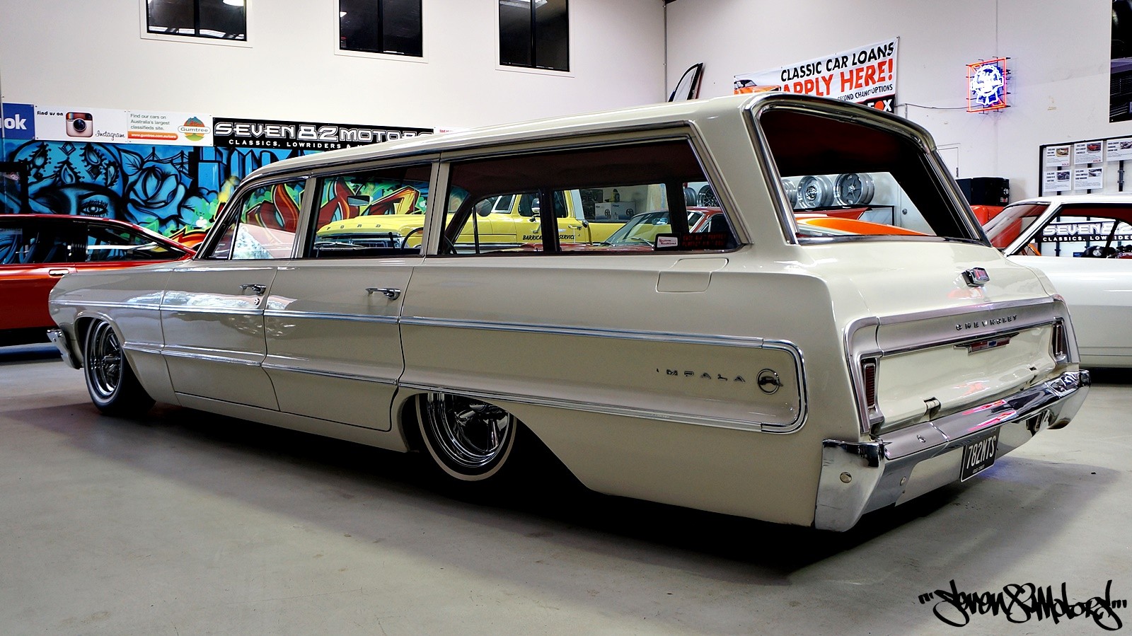 SOLD! 1964 RHD Chevy Impala wagon SEVEN82MOTORS