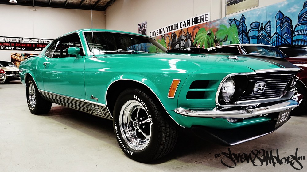 SOLD! 1970 Ford 428 Mach1 Mustang - SEVEN82MOTORS SOLD! 1970 Ford 428 Mach1 Mustang - SEVEN82MOTORS