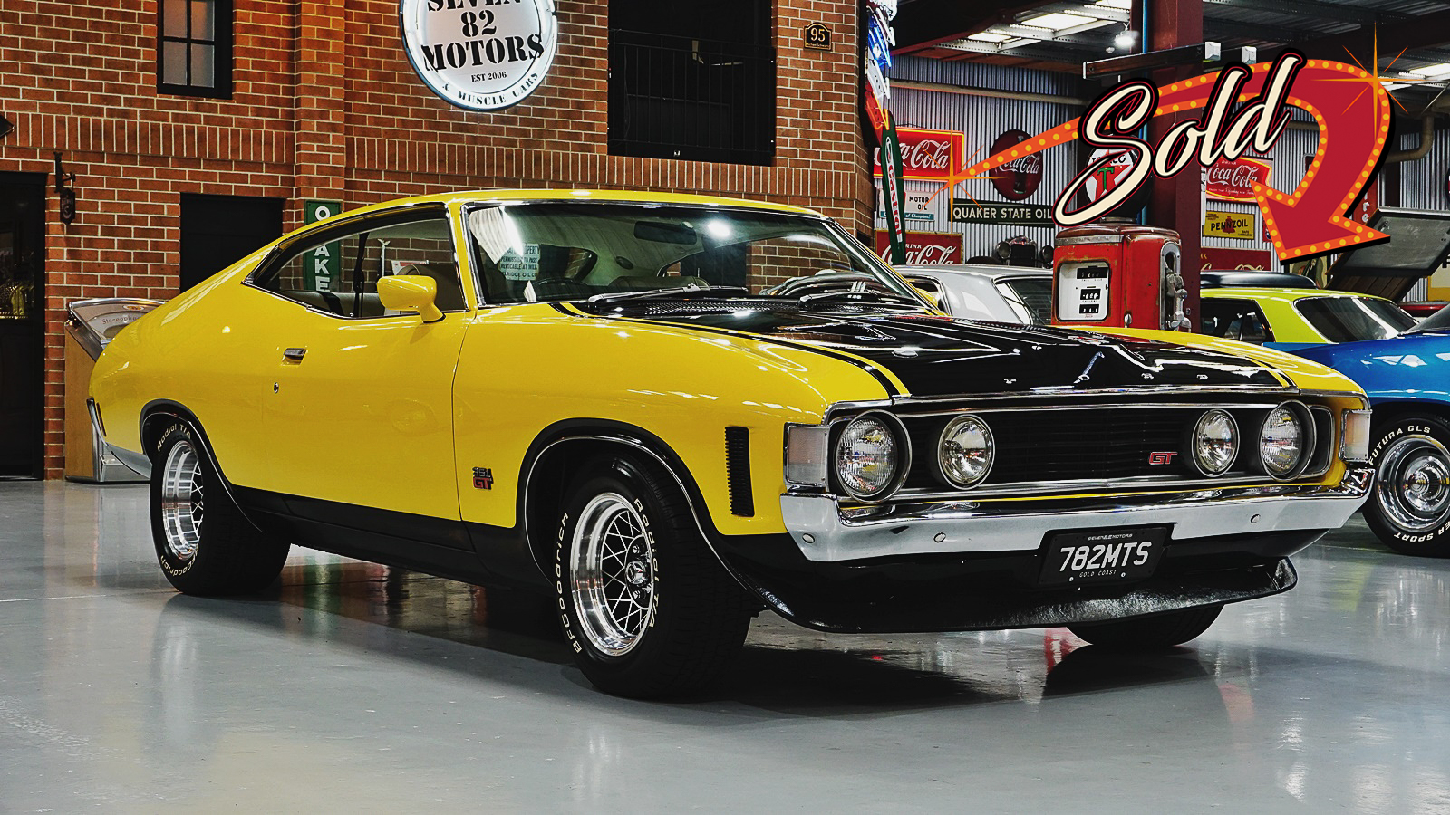 SOLD! 1972 GENUINE FORD FALCON XA GT COUPE - SEVEN82MOTORS