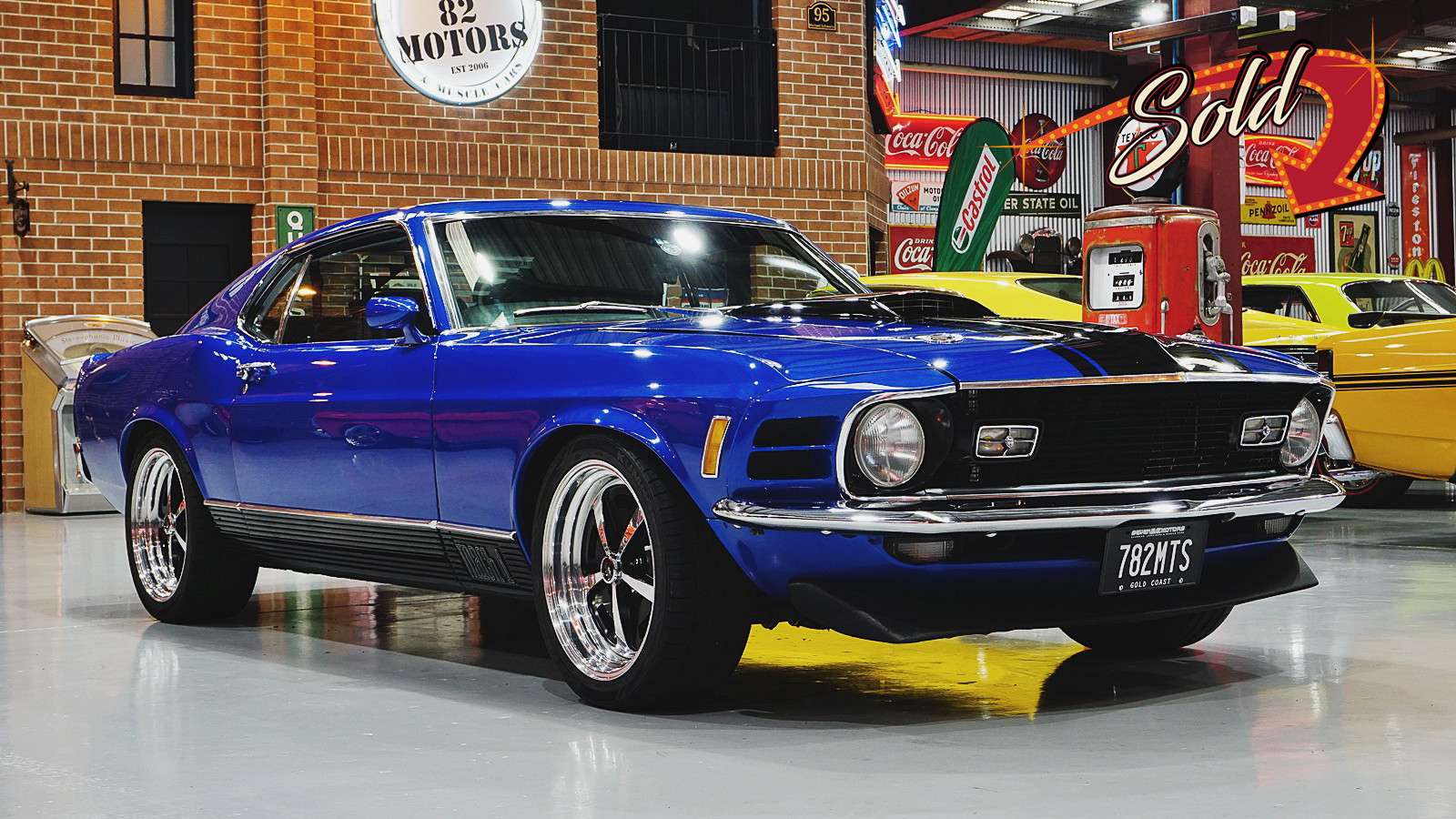 LOT 65 - SOLD! 1970 FORD MUSTANG MACH 1 FASTBACK - SEVEN82MOTORS