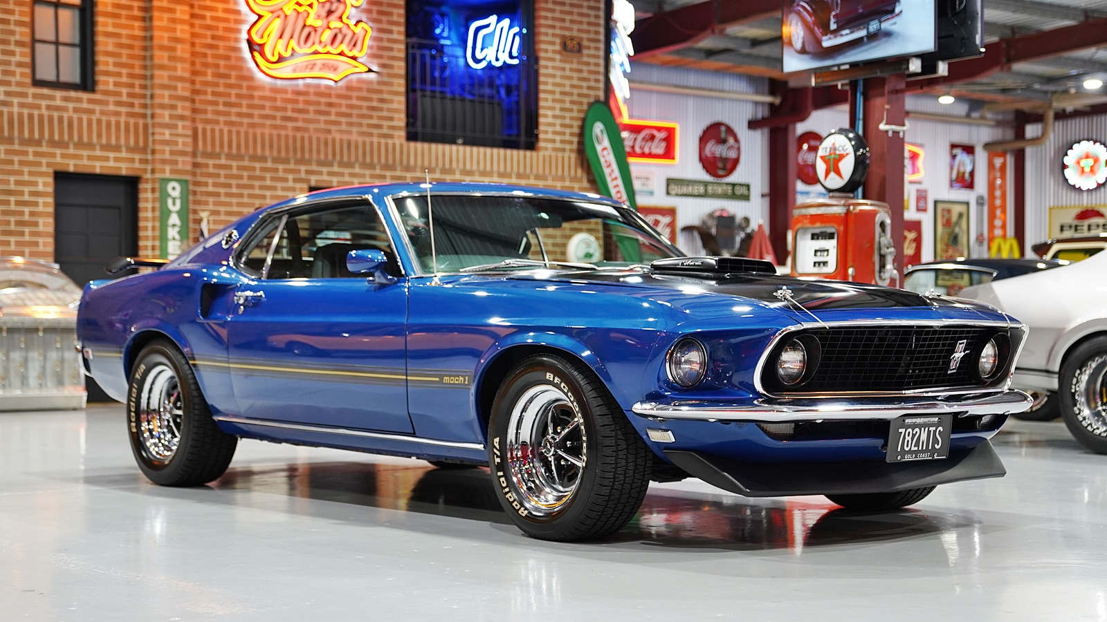 Sold Lot 84 1969 Ford Mustang 428 Cobra Jet Seven82motors